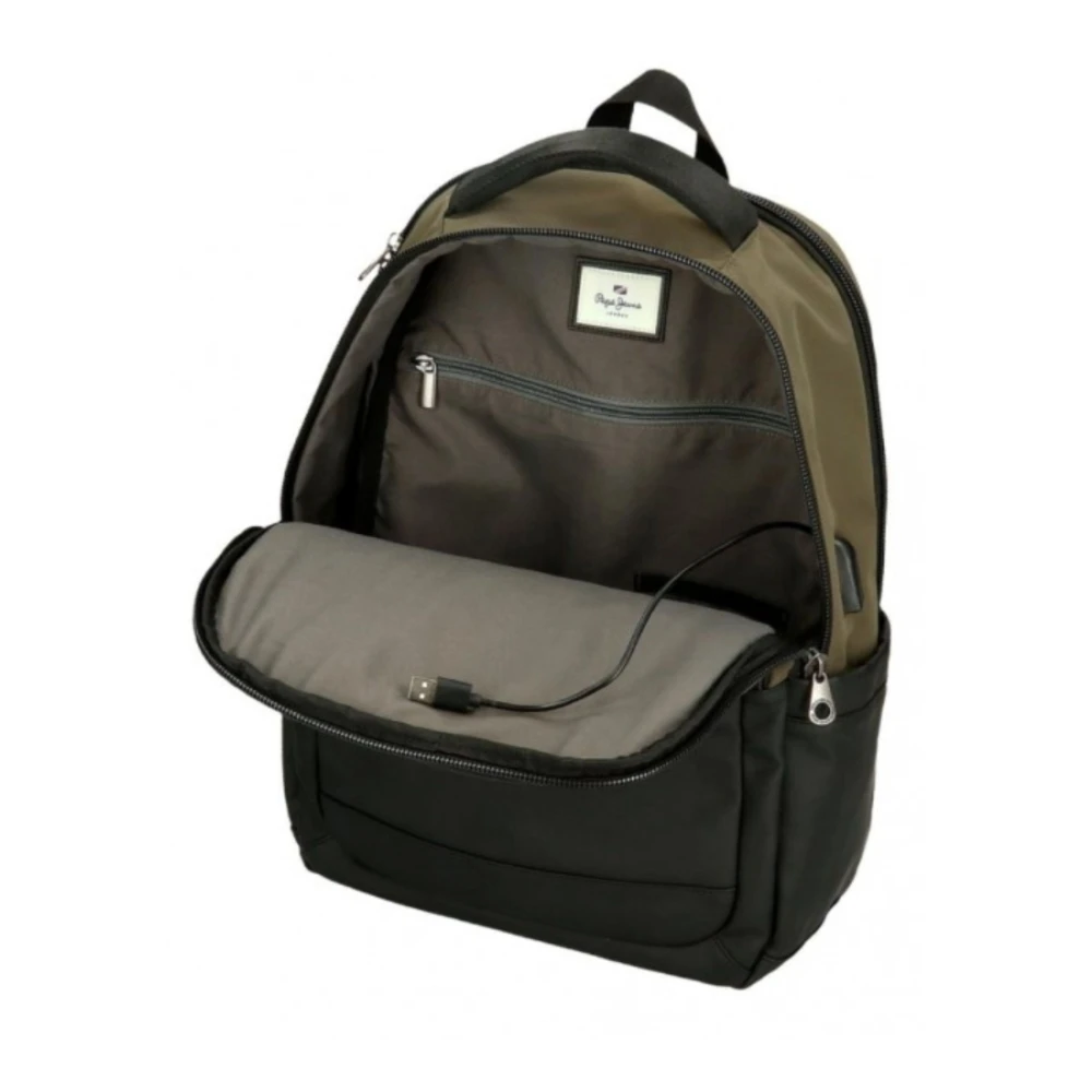 Pepe Jeans Heren Laptop Rugzak Green Heren