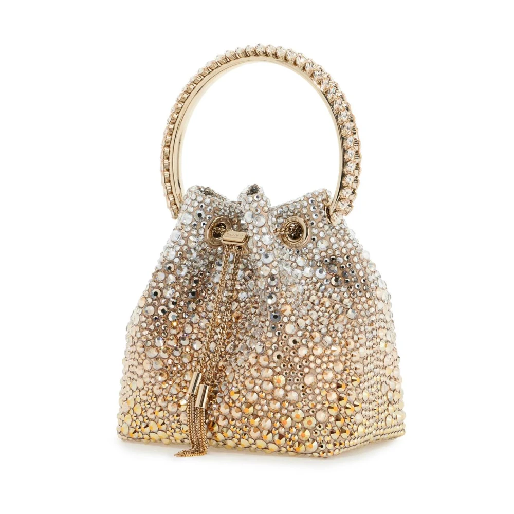 Jimmy Choo Kristal Bon Bucket Tas Multicolor Dames