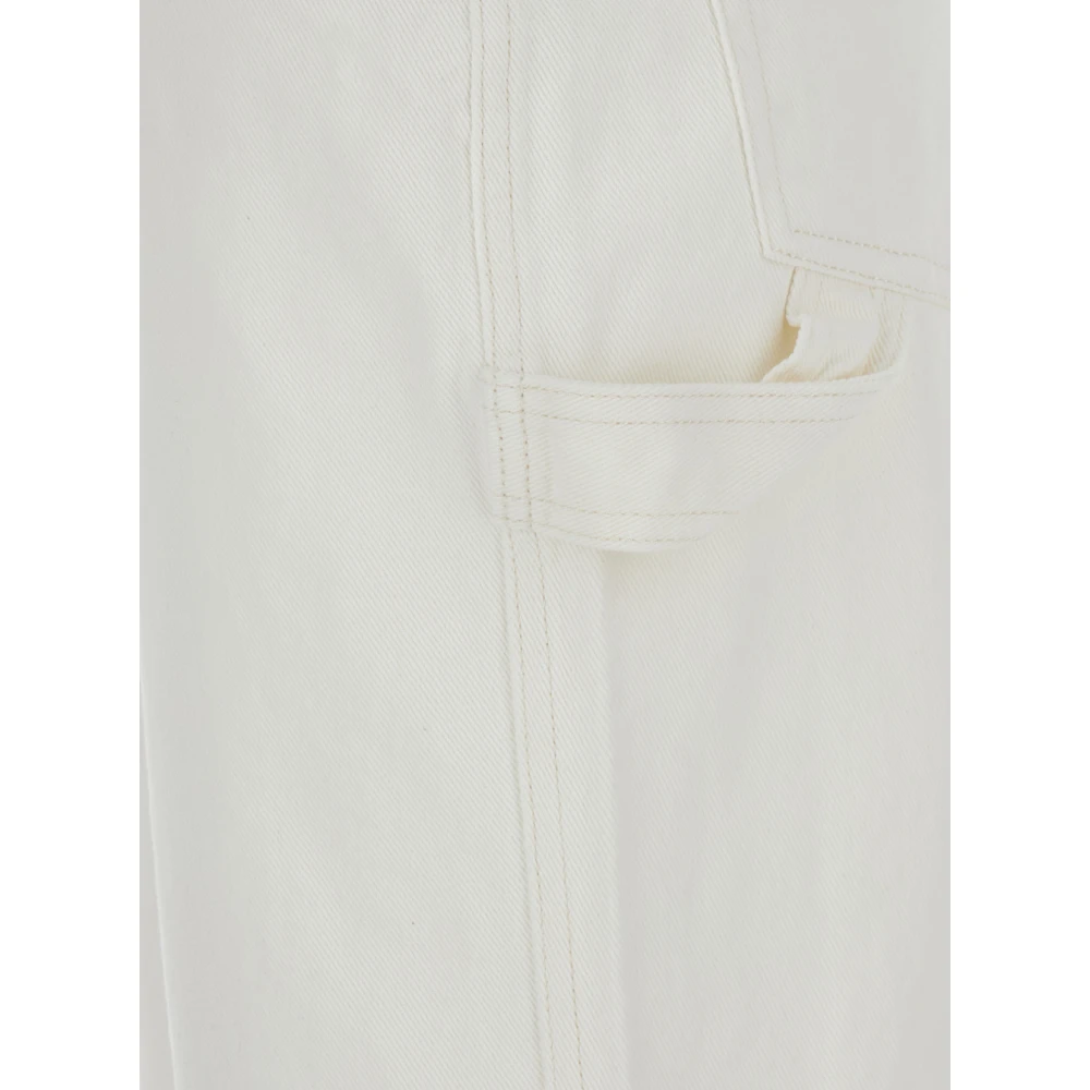 Dunst Witte Worker Broek White Dames