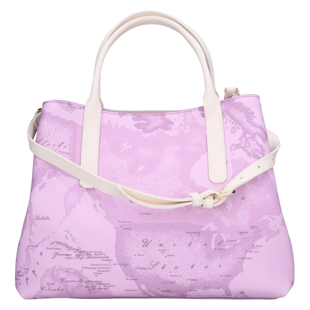 Alviero Martini 1a Classe Tassen.. Paars Purple Dames