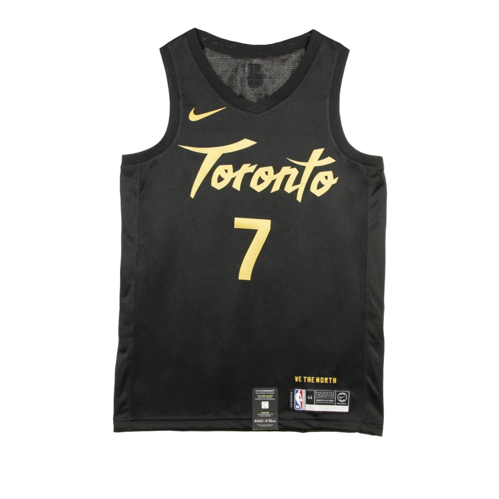 Nike City Edition Basketbal Tanktop Kyle Lowry Black Heren