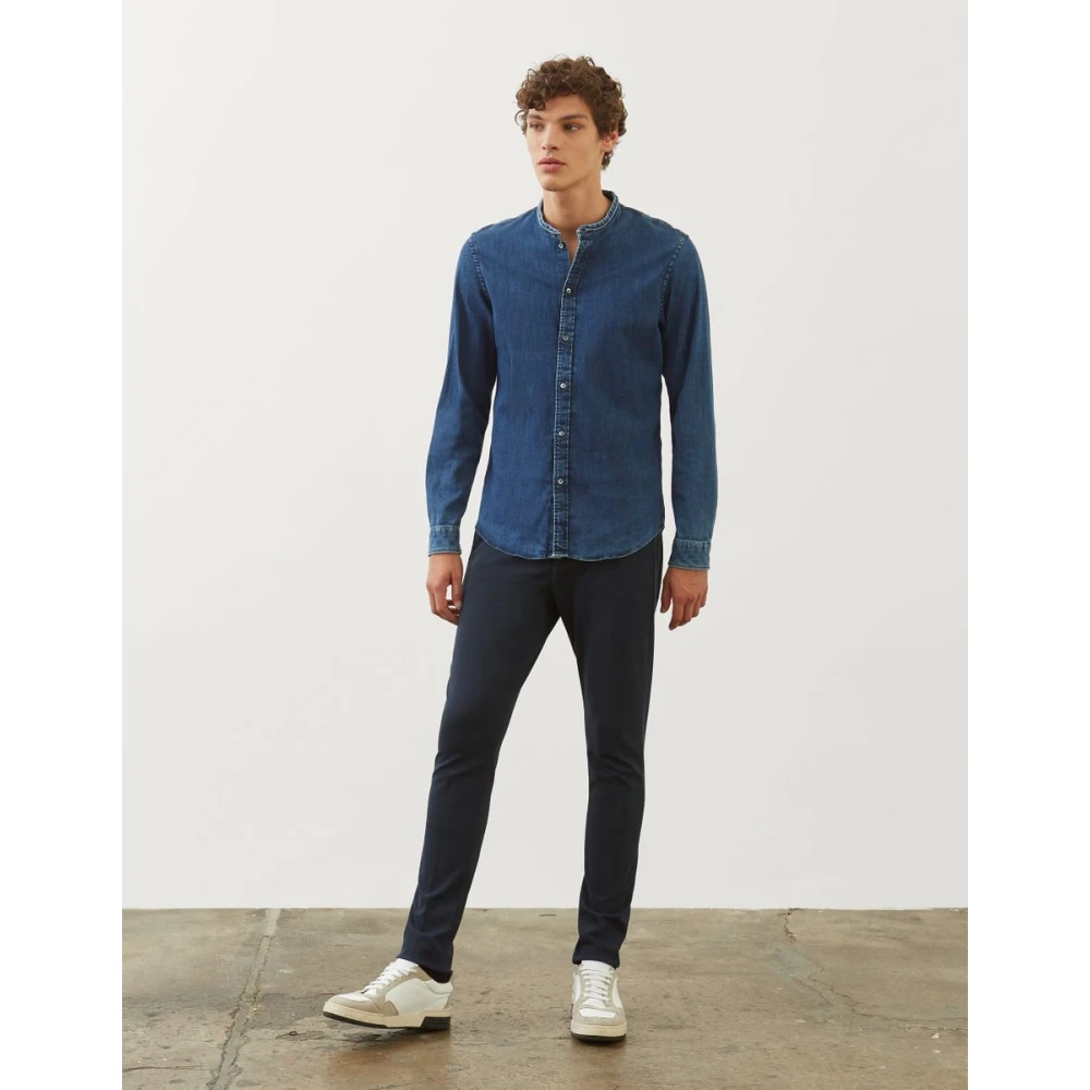 Dondup Smal Gesneden Broek Blue Heren