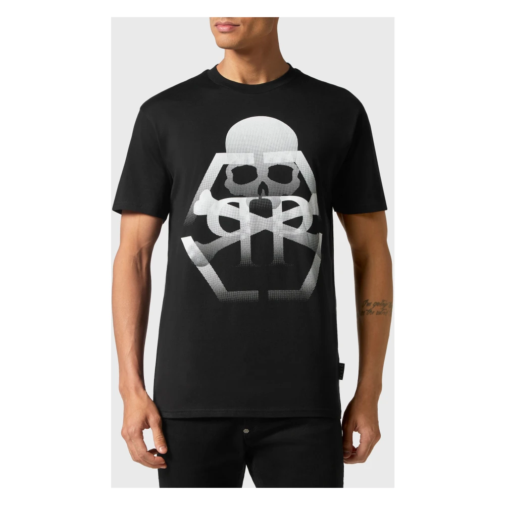 Philipp Plein Stijlvolle T-Shirt voor Heren Black Heren