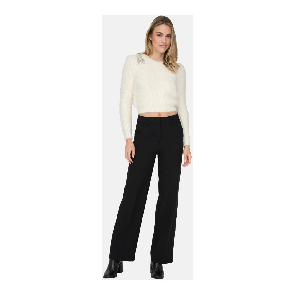 Only Stijlvolle Breigoed Collectie White Dames