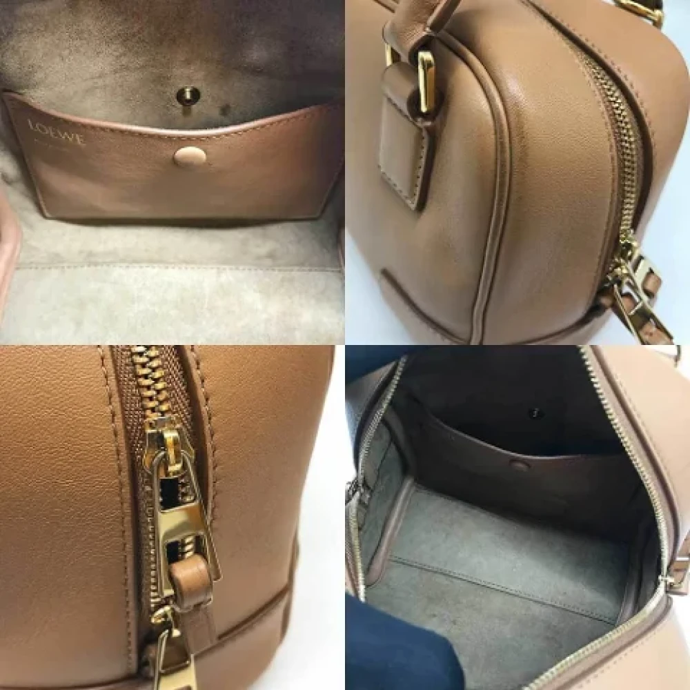 Loewe Pre-owned Fabric totes Brown Dames