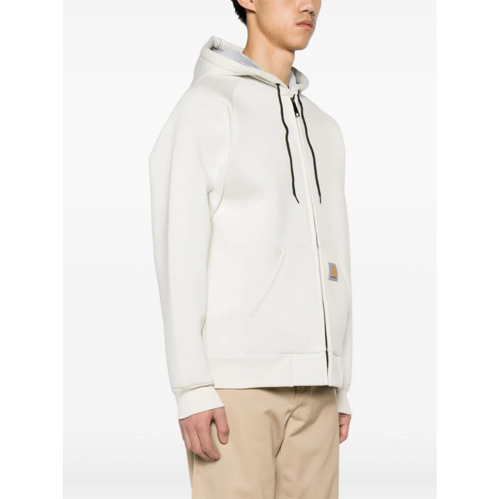 Carhartt WIP Hooded Jacket voor mannen White Heren