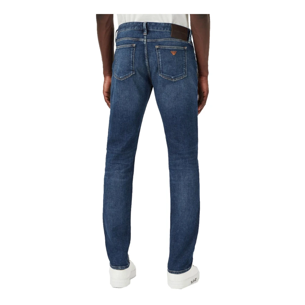 Emporio Armani Slim Fit J75 Jeans Blue Heren