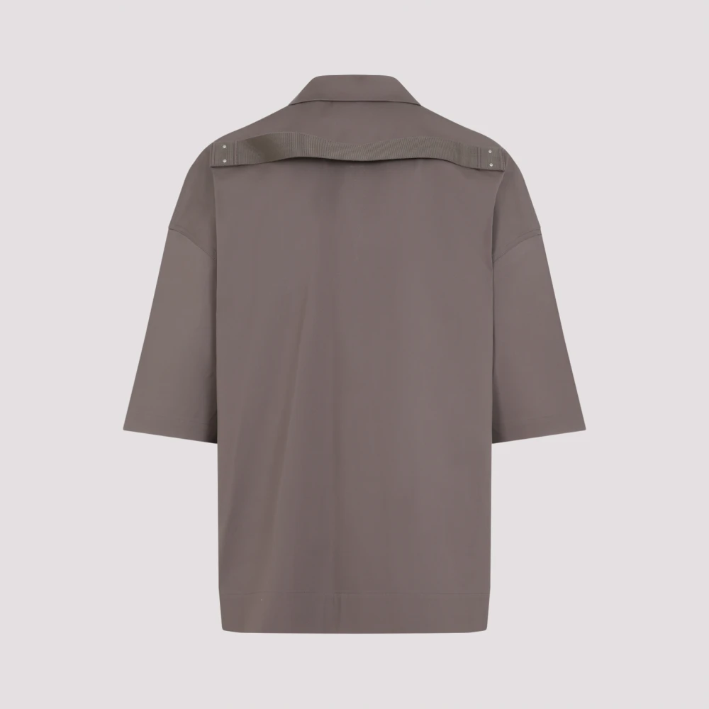 Rick Owens Dust Magnum Tommy Shirt Gray Heren
