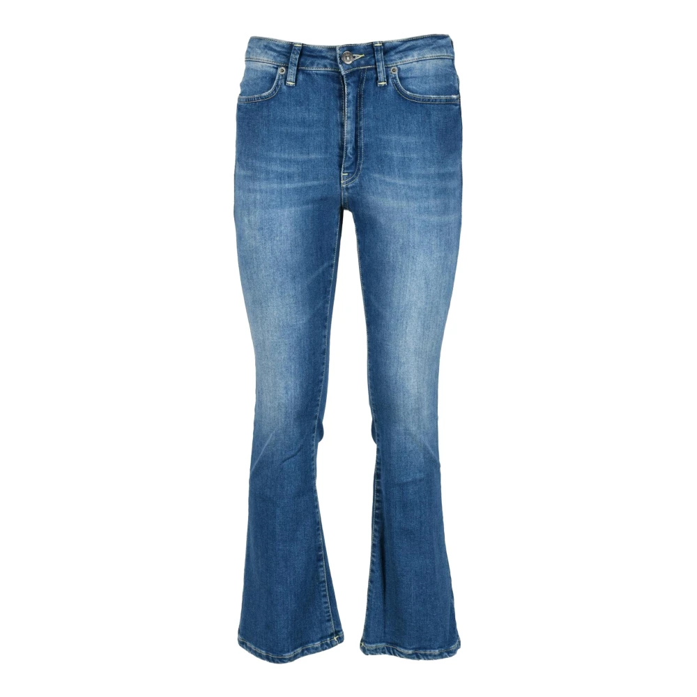 Dondup Biologische katoenen jeans Mandy model Blue Dames
