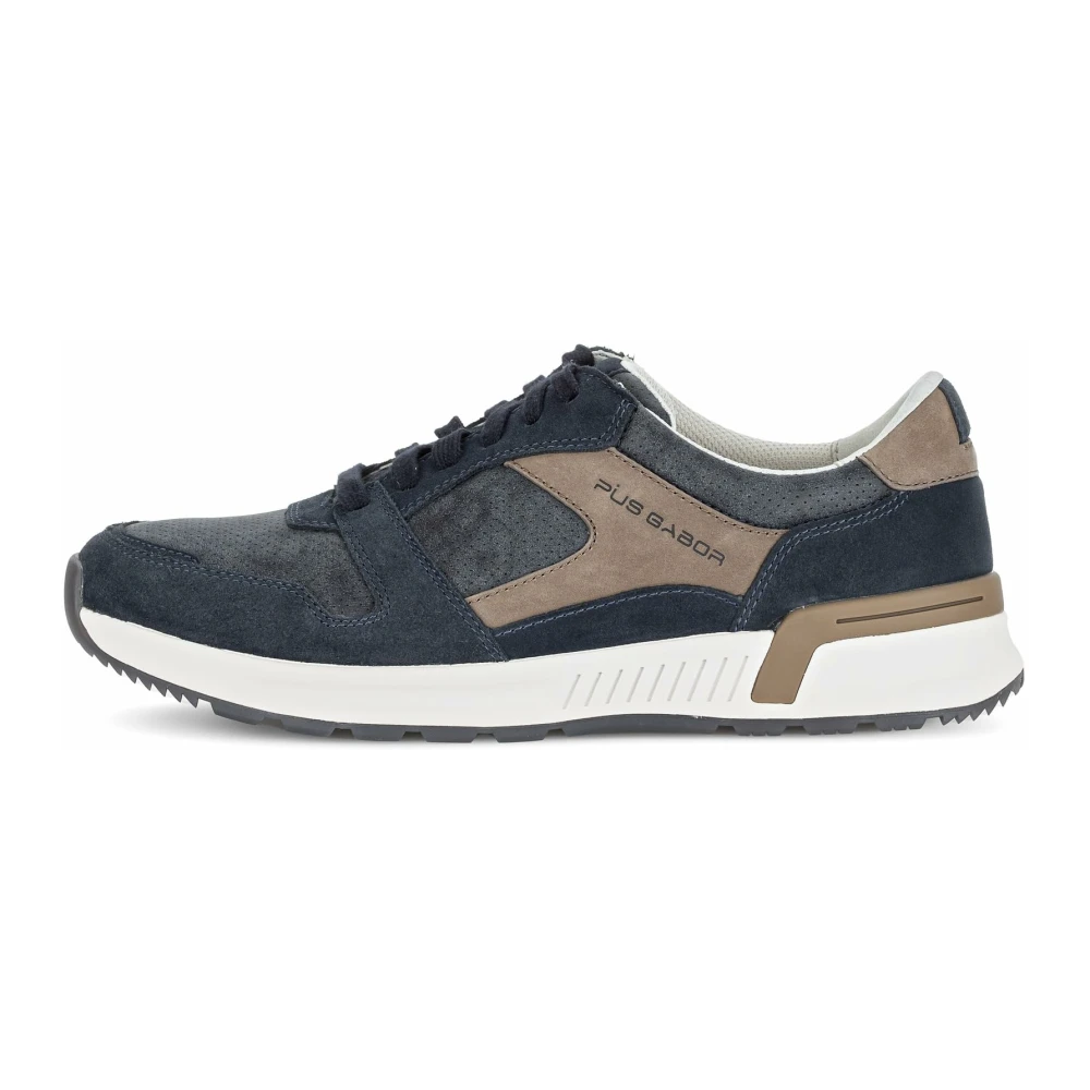 Gabor Ledersneaker Heren Schoenen Blauw