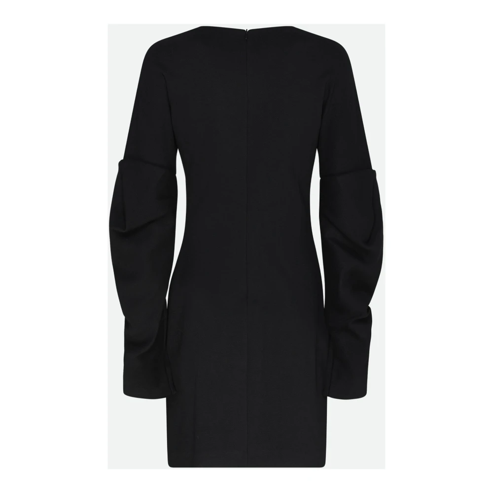 SPORTMAX Zwarte Jurk Black Dames