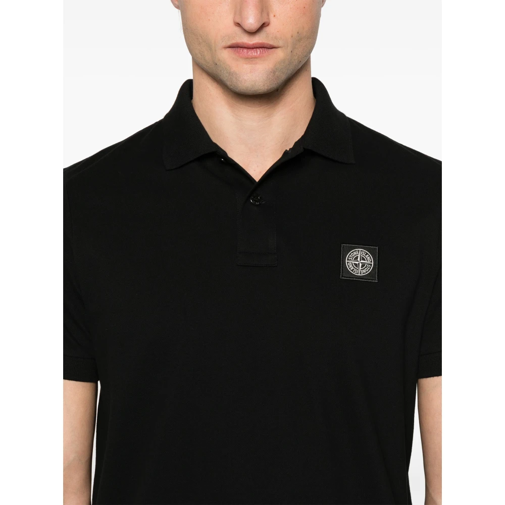 Stone Island Zwarte Casual Kleding voor Mannen Black Heren