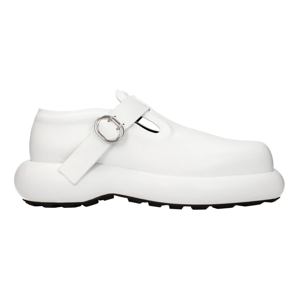 Jil Sander , Loafers, Female, White, 6 Uk, Slip-On Loafers