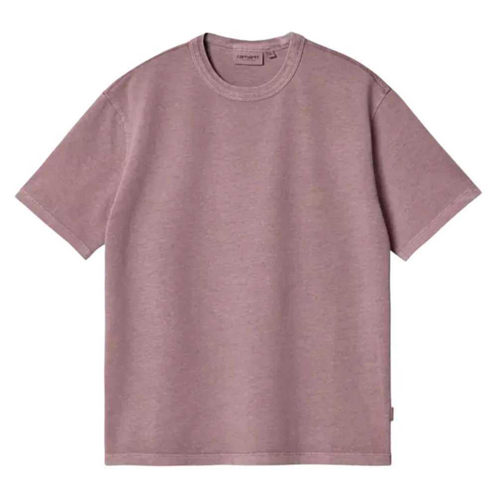 Carhartt WIP Biologisch Katoenen Taos T-Shirt Pink Heren