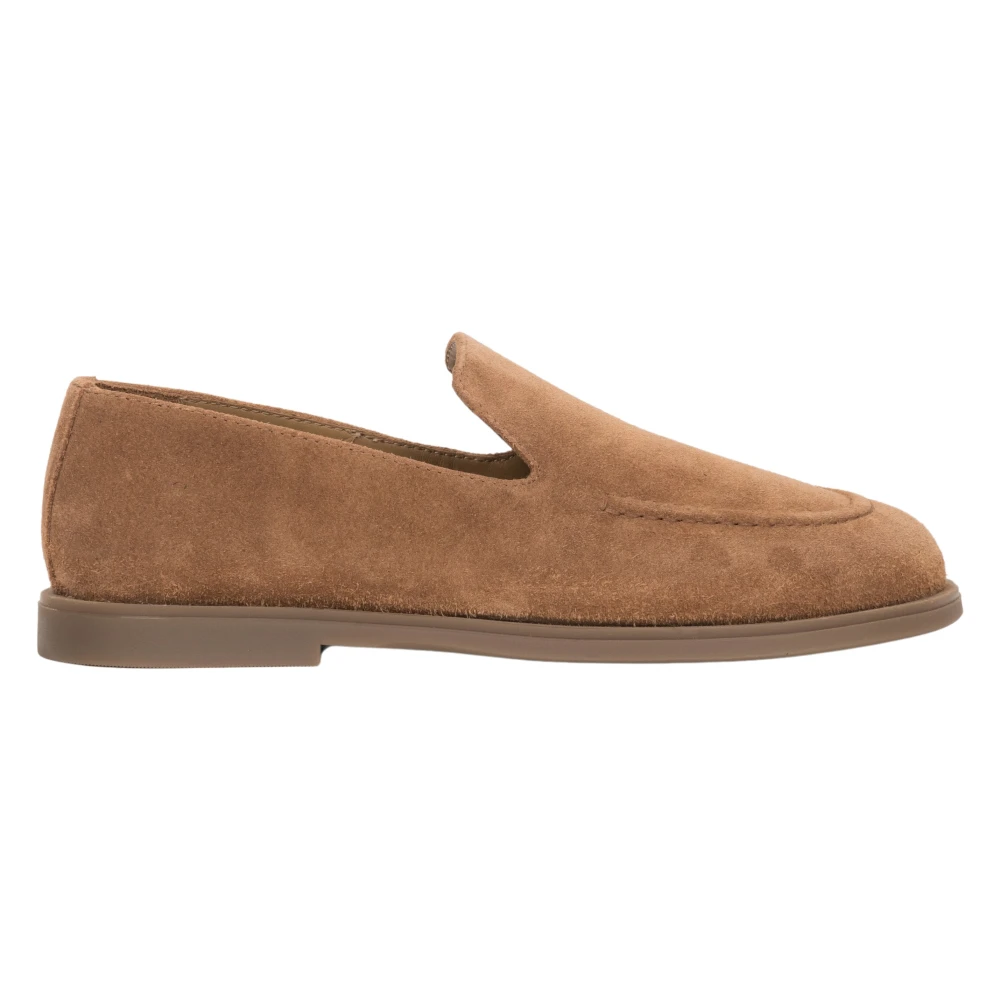 Estro Brown Barefoot Loafers - Female - Loafers - 7 Uk - Shoes