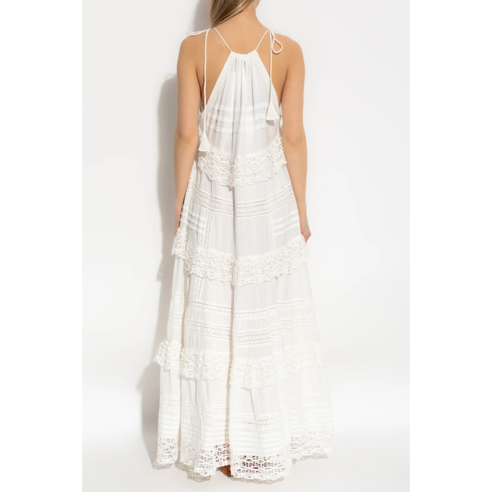 Munthe Jurk met bandjes Fuenta White Dames