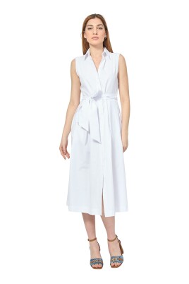 robe-midi-blanche-avec-a-la-taille