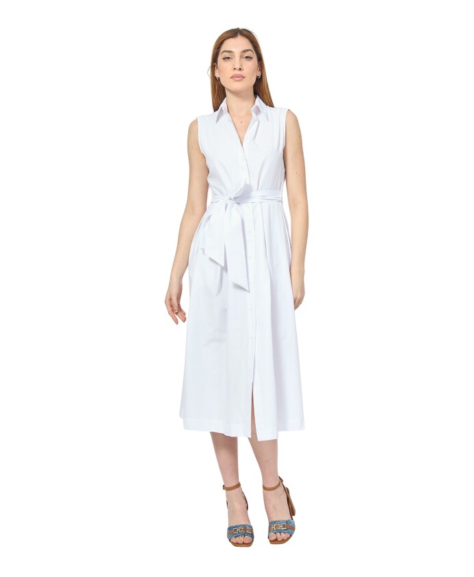 robe-midi-blanche-avec-a-la-taille