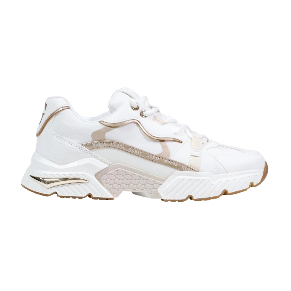 Guess Women's Multicolor Carrli Suede-Insert Running Shoe - Sneakers - 6 Uk - Shoes