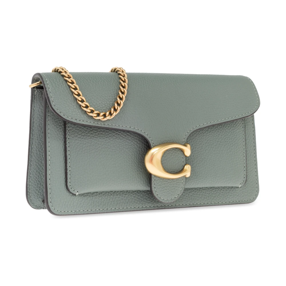 Coach Tabby Chain Portemonnee Green Dames
