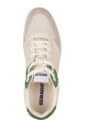 chaussures-vertes-semelle-en-caoutchouc-tissu