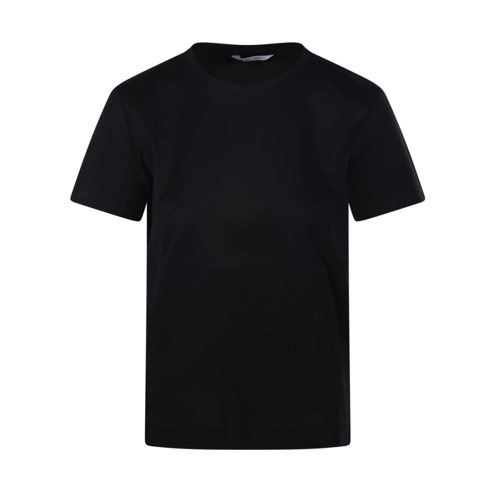 Max Mara Nerina Logo T-Shirt Zwart Black Dames