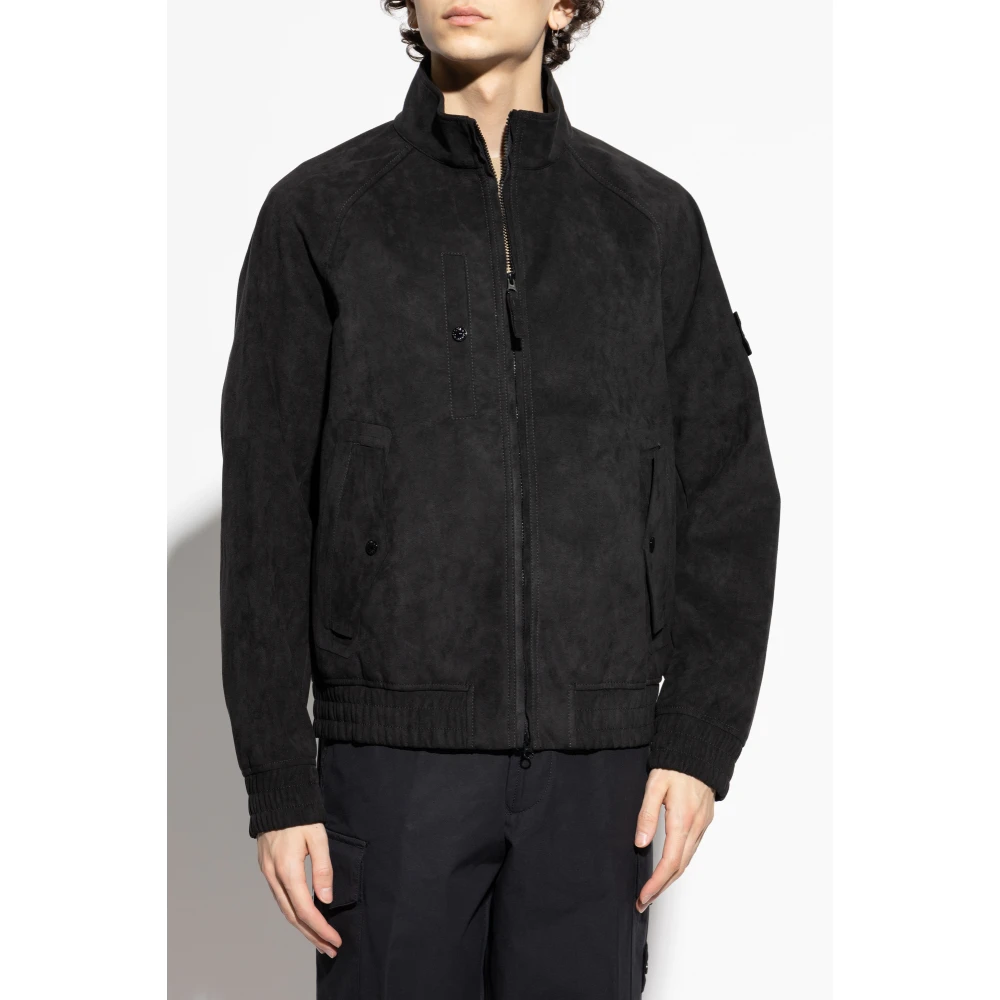 Stone Island Ghost capsule jas Black Heren