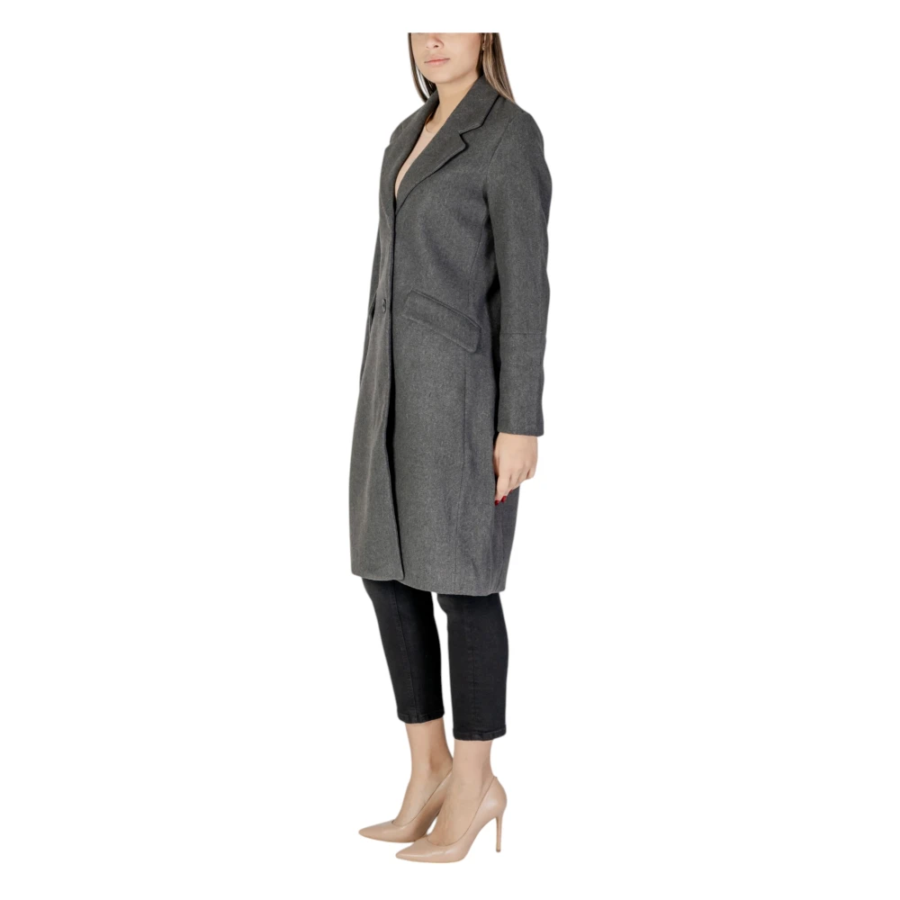 Vero Moda Herfst Winter Damesjassen en Teddy Collectie Gray Dames