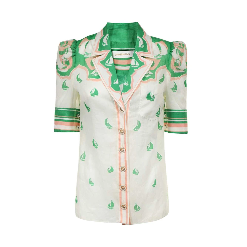 Zimmermann Casual Katoenen Overhemd voor Mannen Multicolor Dames