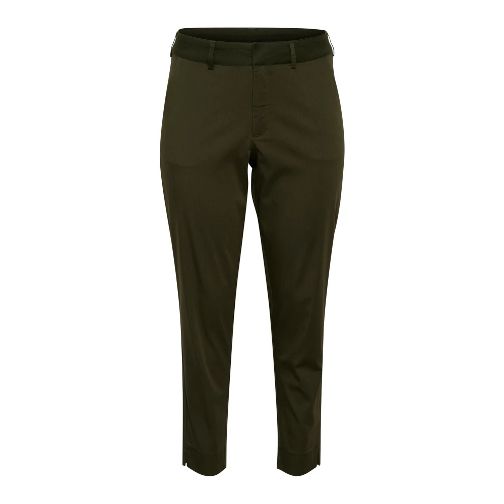 Kaffe Curve Chino Broek Grape Leaf Green Dames