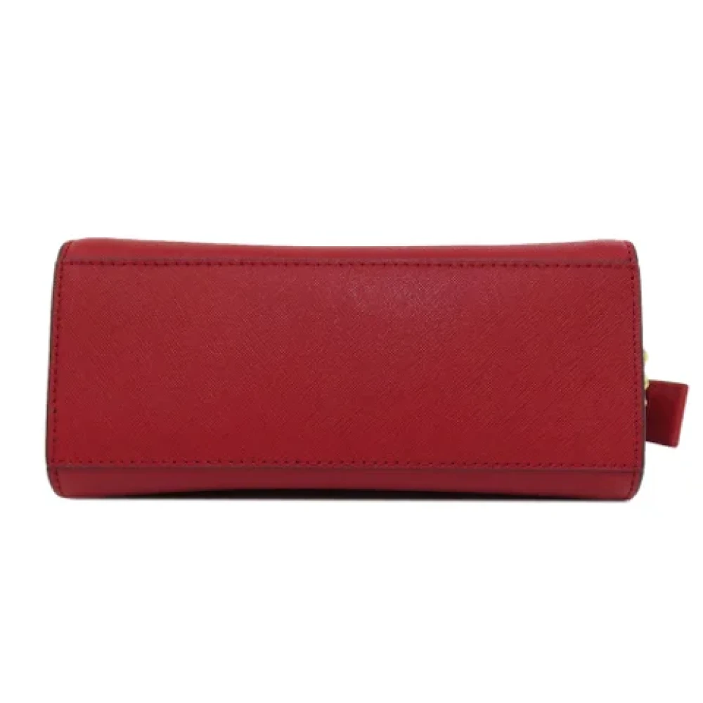 Michael Kors Pre-owned Leather shoulder-bags Red Dames