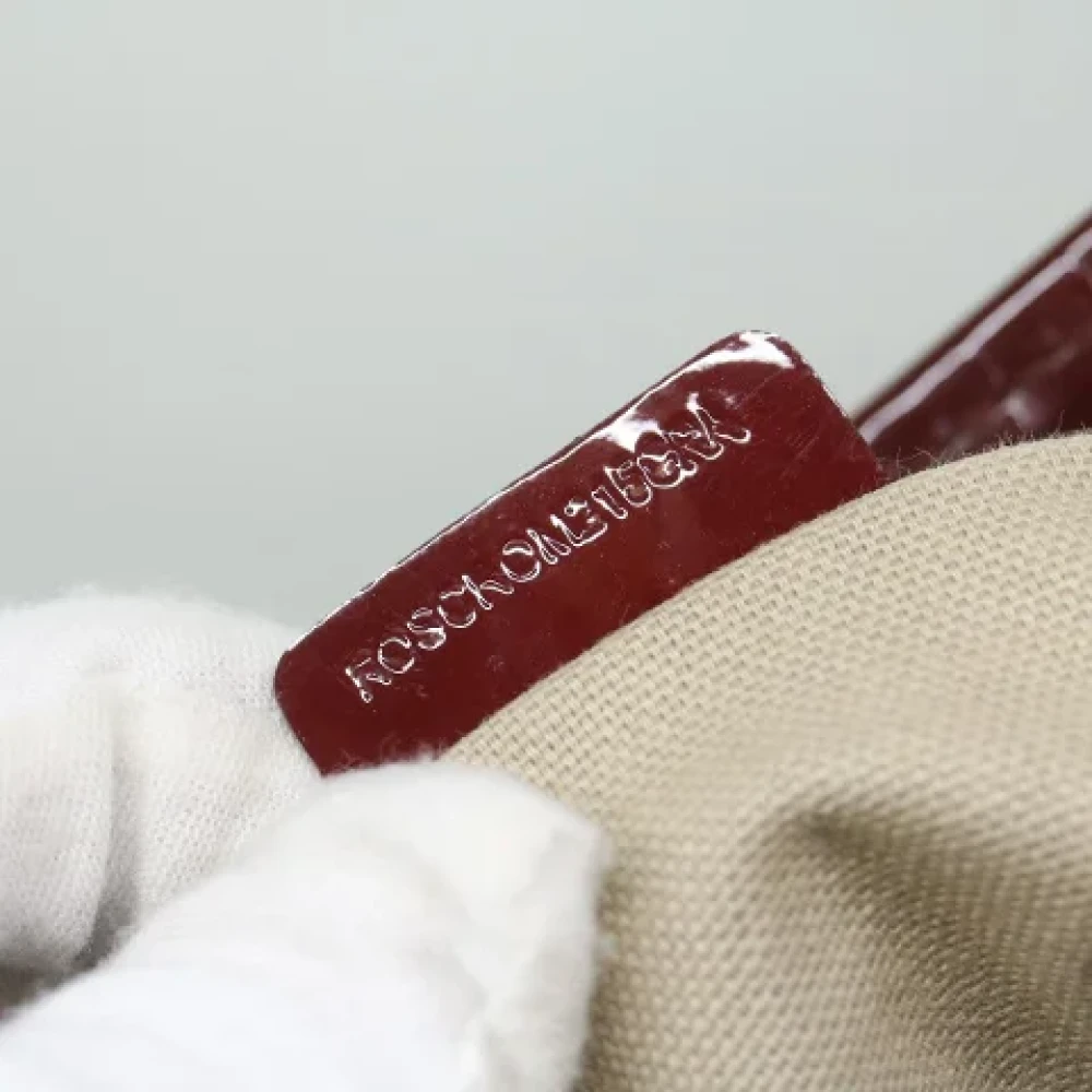 Burberry Vintage Pre-owned Canvas totes Red Dames