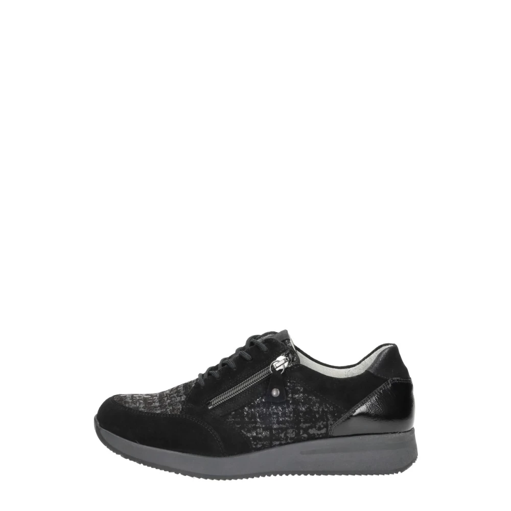 Waldläufer H-Agnes Veter Schoenen Dames Schoenen Zwart