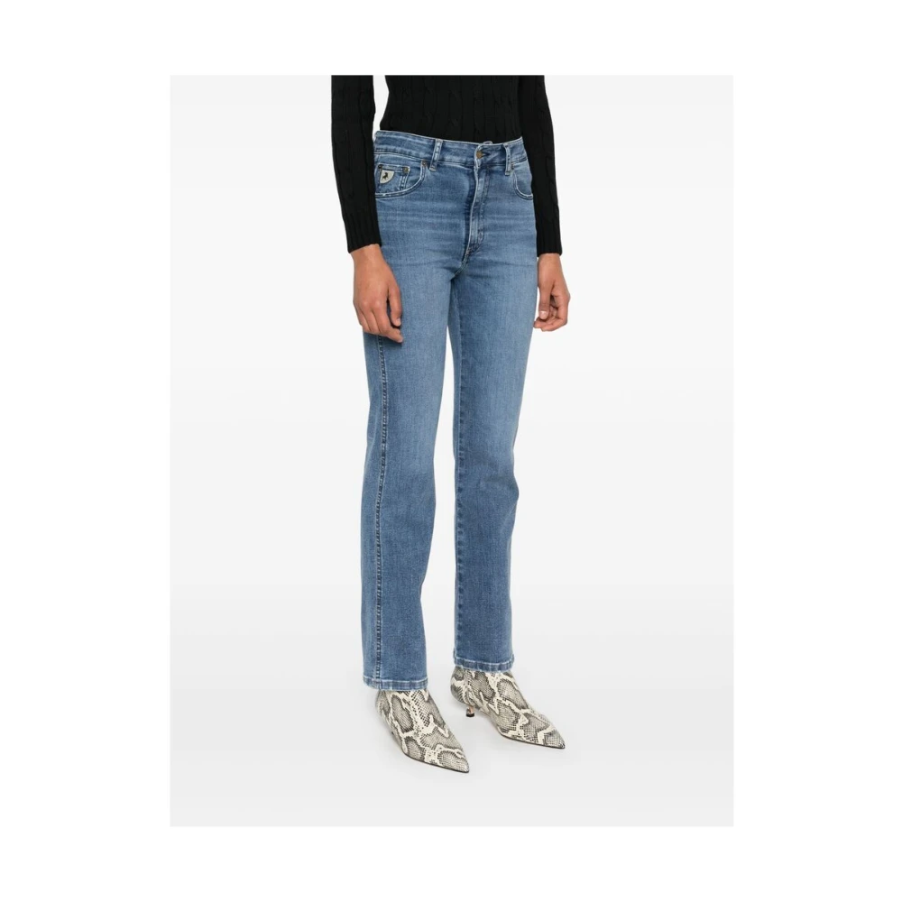 Lois Indigo Blauw Klassieke Vijf Zak Jeans Blue Dames