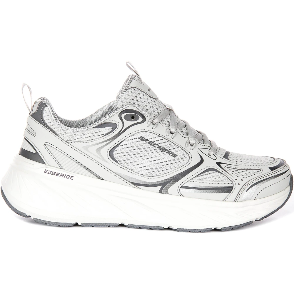 Skechers Women's Gray Sneakers, 5 Uk, Grey Vegan Trainers For