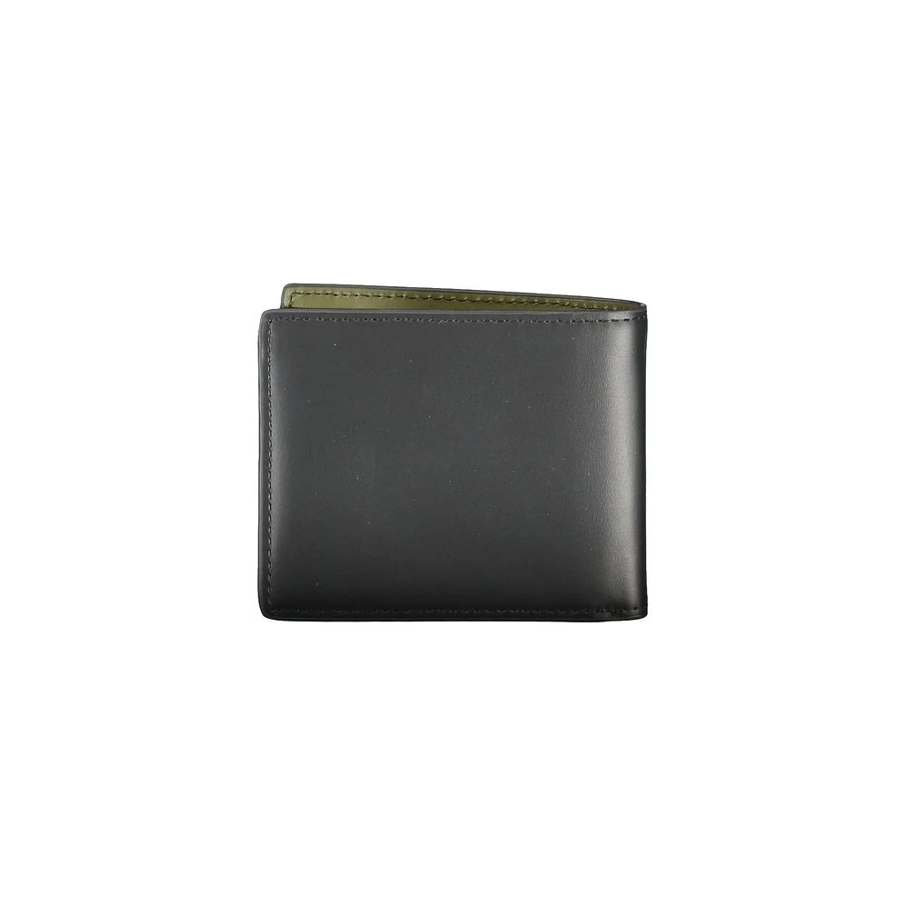 Tommy Hilfiger Zwarte Leren Portemonnee | To-32170 Black Heren