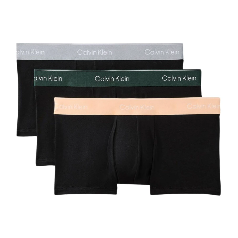 Calvin Klein Herren Schwarz Low Rise Trunk 3Er Pack - Bild 5