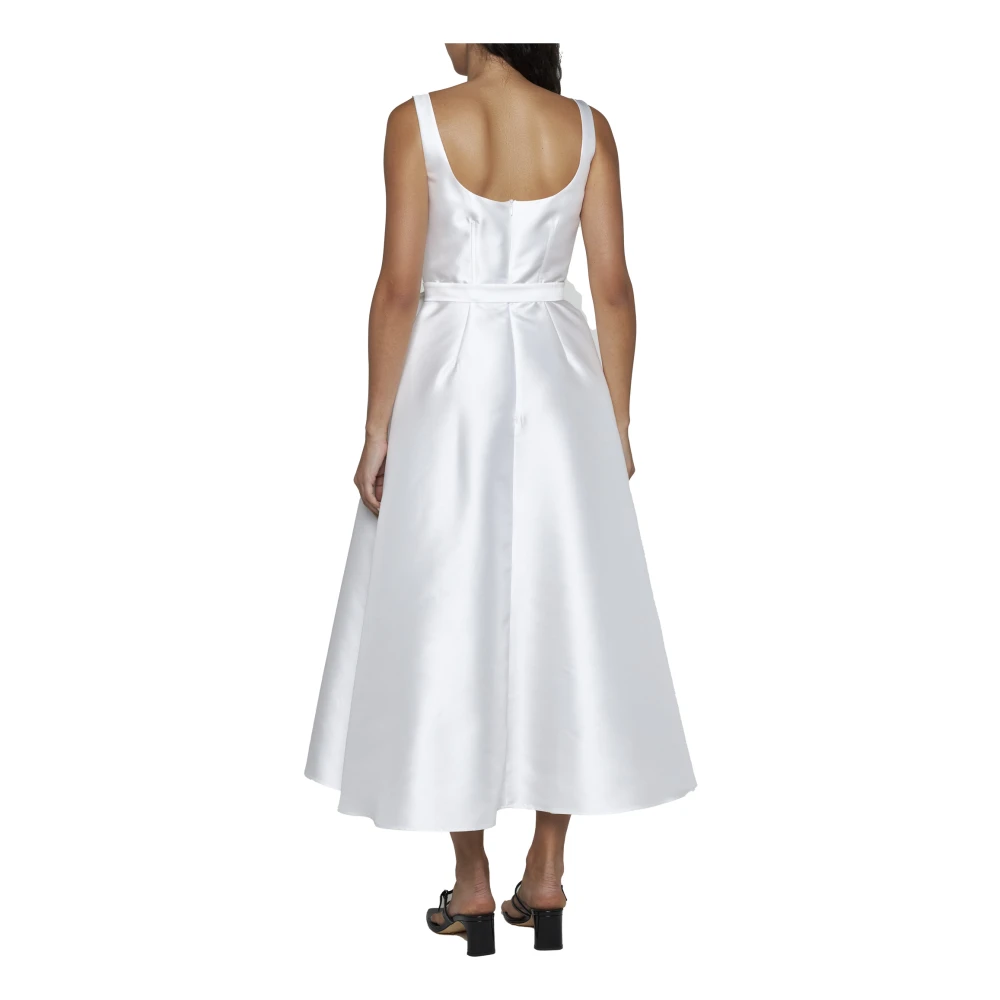 Blanca Vita Elegante Lint Jurken White Dames