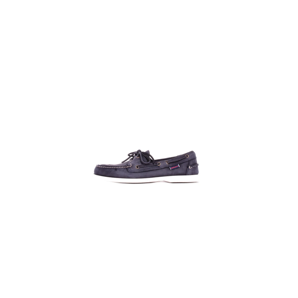 Sebago Men's Blue Sailor Shoes,, Suede Loafer Shoes Size 6 Uk