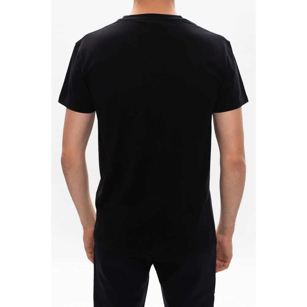 Samsøe Crewneck T-shirt Black Heren