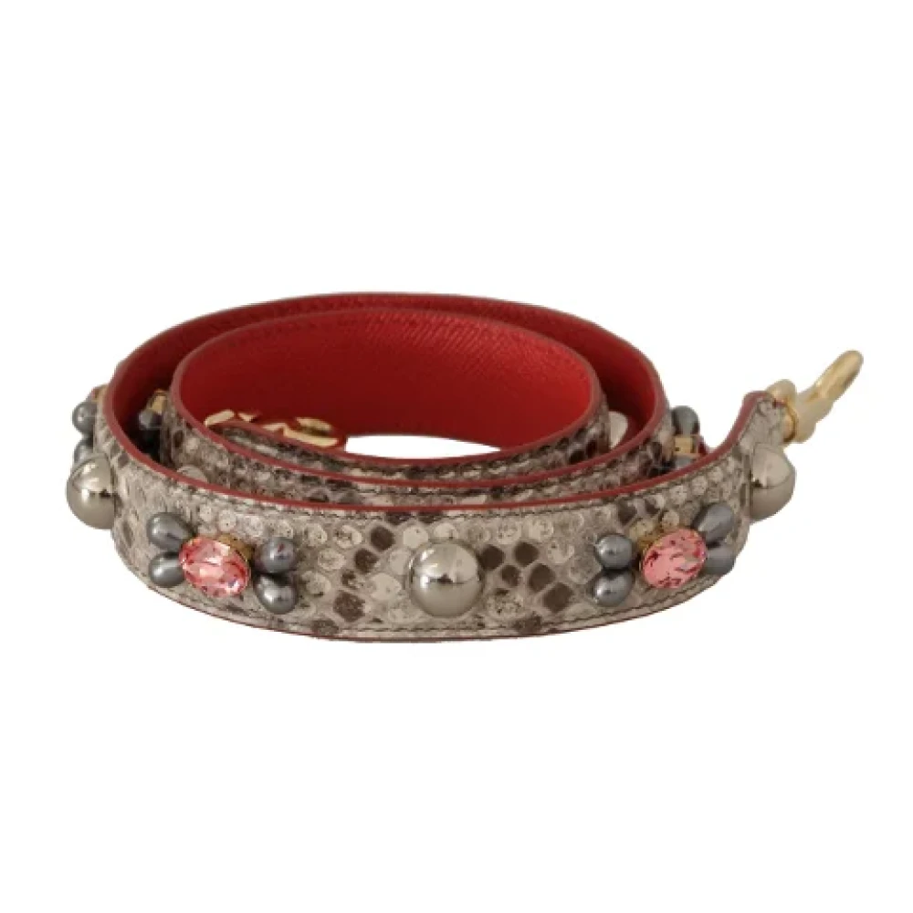Dolce & Gabbana Pre-owned Leather home-office Multicolor Dames