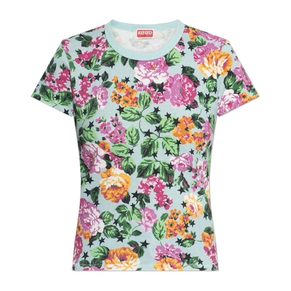 Kenzo Donna Blu Top, L, New,
