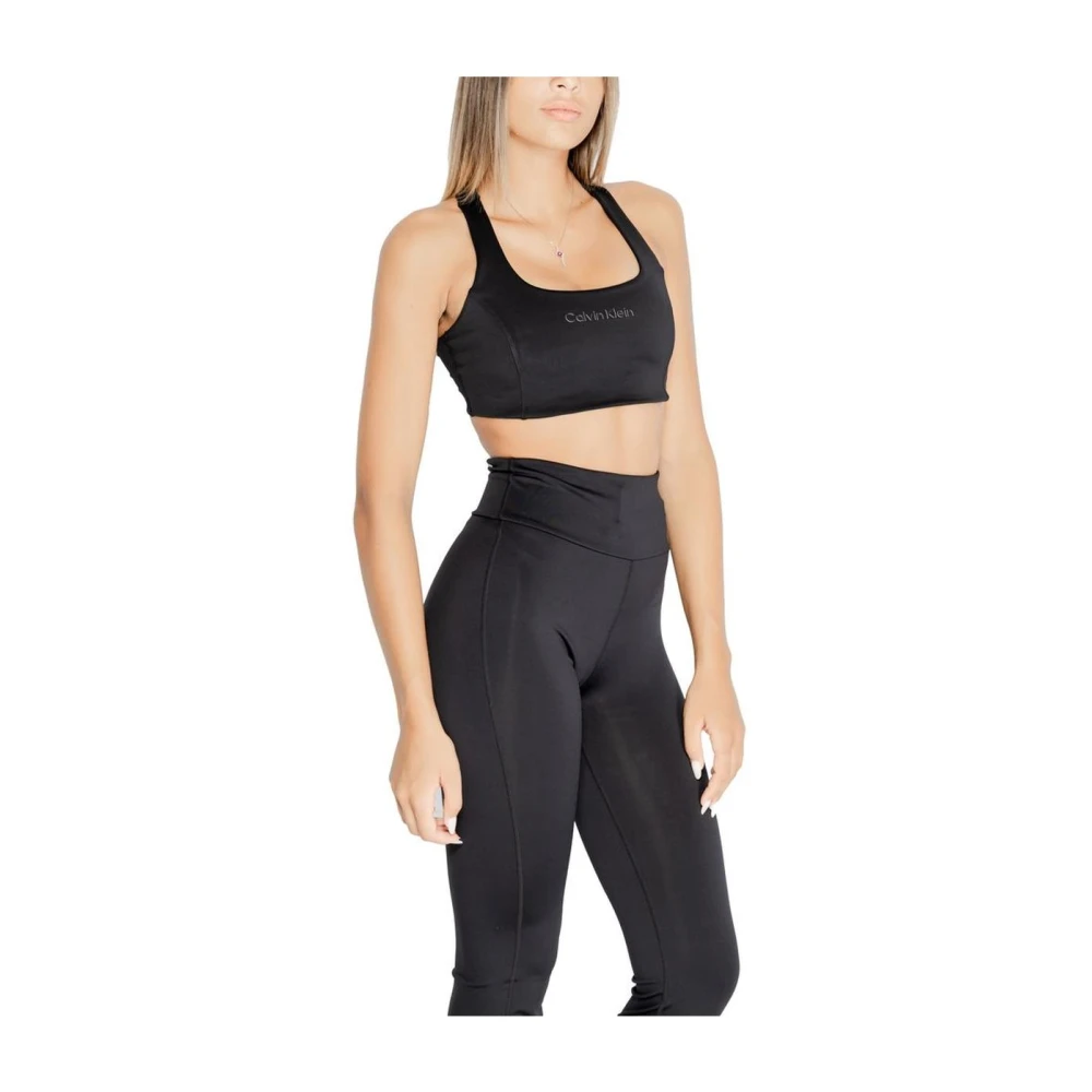 Calvin Klein Zwart HighWaist Leggings Sports Bra Set Black Dames