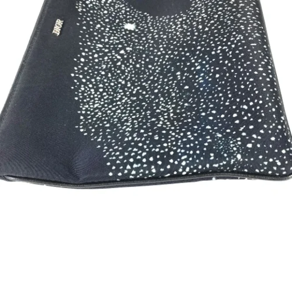 Dior Vintage Pre-owned Nylon dior-bags Black Dames