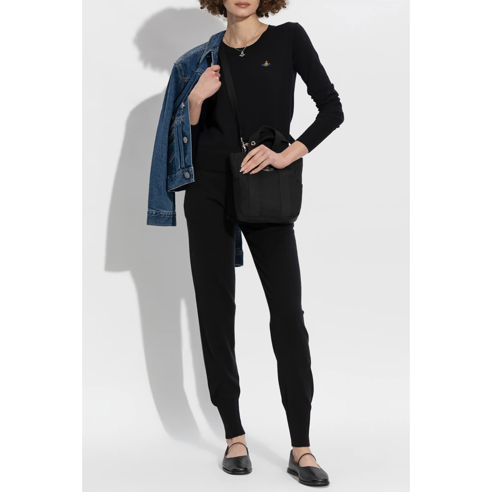 Vivienne Westwood Sweatpants met logo Black Dames
