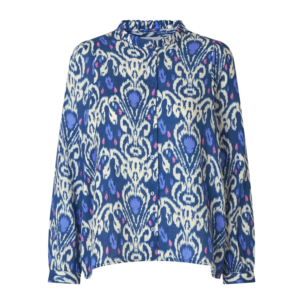 Lollys Laundry Grafische Print Shirt voor Mannen Multicolor Dames