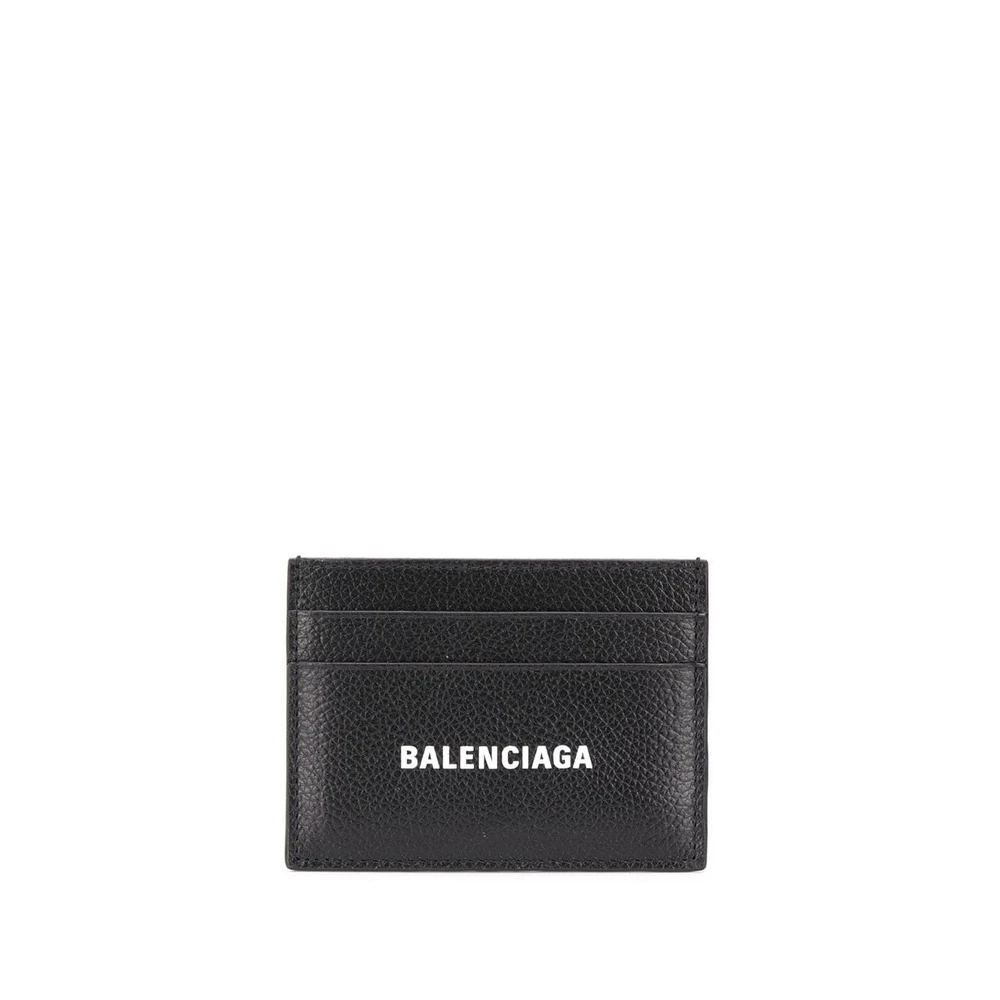 Balenciaga Men's Black Stylish Card Cash Holder - Wallets & Cardholders - One Size - Accessories