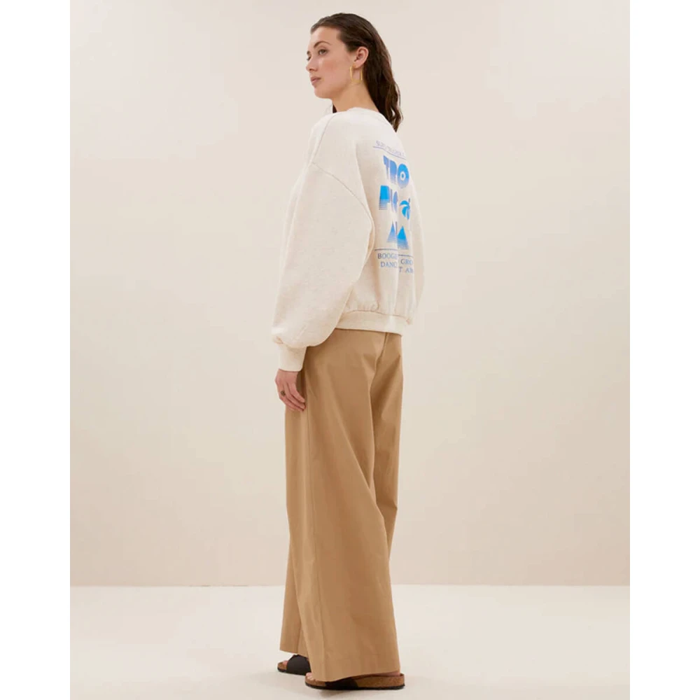By-Bar Bibi Dans Melee Sweater Beige Dames