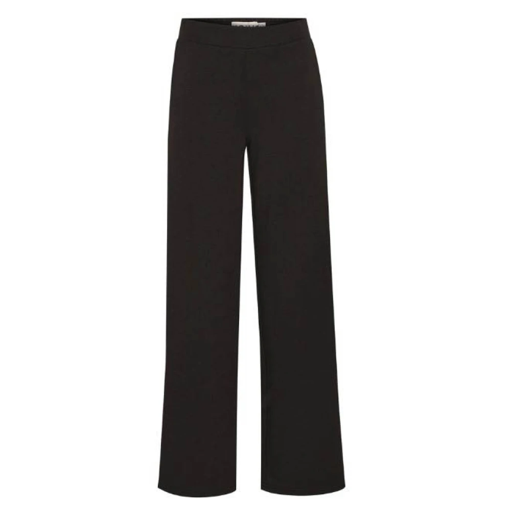 Ichi Zwarte Freewear Broek Black Dames