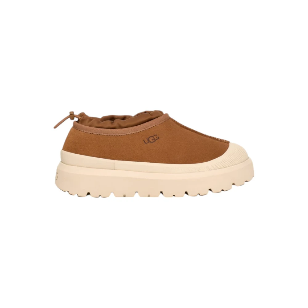 Ugg Brown Winter Boots, Male, 9 Uk, Tasman Weather Hybrid Boots Chestnut / Whitecap